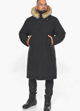 Зимняя мужская длинная куртка с мехом braggart arctic, германия