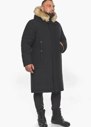 Зимняя мужская длинная куртка с мехом braggart arctic, германия