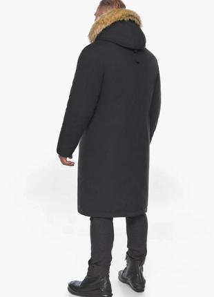 Зимняя мужская длинная куртка с мехом braggart arctic, германия