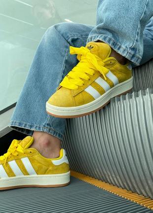 Yellow sales campus adidas