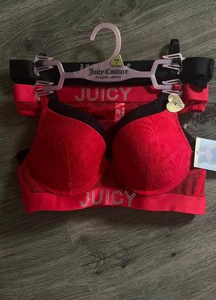 Комплекти білизни (2 шт)  juicy couture, оригінал.