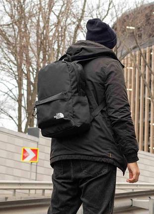 Городской мужской рюкзак the north face bl стильный спортивный черный рюкзак3 фото