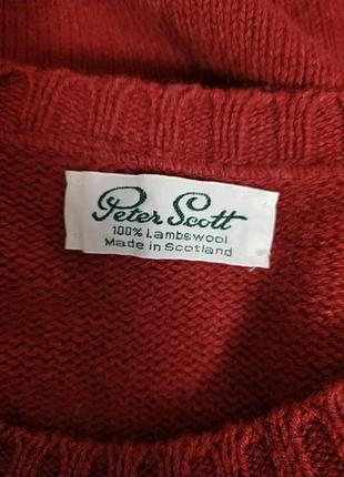 Peter scott 💯 шерстяной свитер оверсайз2 фото