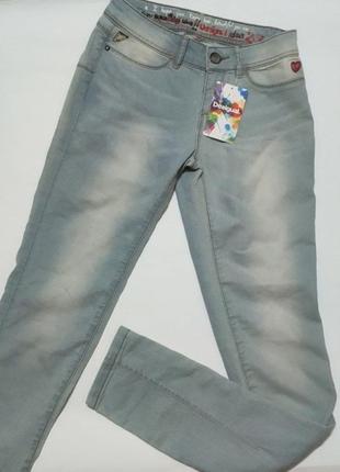 Тонкие джинсы desigual, новые6 фото
