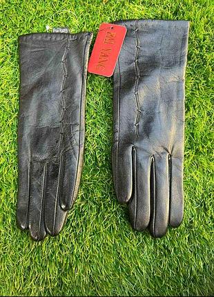 Шкіряні жіночі перчатки