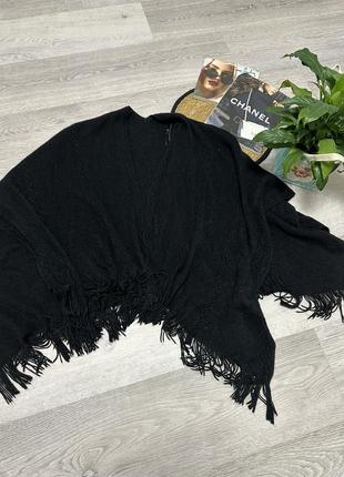 Шарф манто палантин теплая накидка