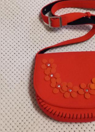 Сумка.сумка из войлока.сумка ручной работы.3 фото