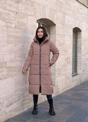 Куртка пальто зима на силиконе10 фото