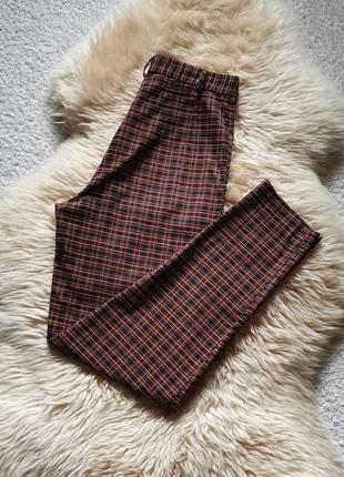 Винтаж annabell's женские брюки высокая посадка брюки в клетку винтаж1 фото