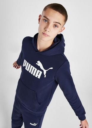 Стильная худи теплая puma 11-12 /10-11