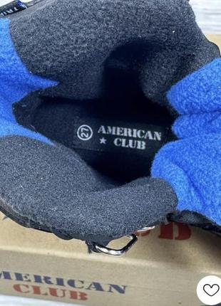 Зимові термо черевики хлопчикам тм american clab4 фото