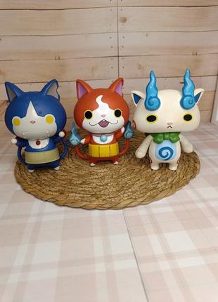 Yo-kai watch фігурки, йокай вотч, джибаньян, комасан, робоньян