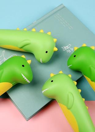 Набір ручок масляних bookopt 0.7 мм bp5025 squishy dino (2шт)