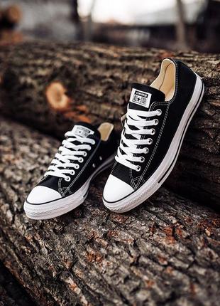 💞converse black white💞 жіночі кросівки, кеди конверс