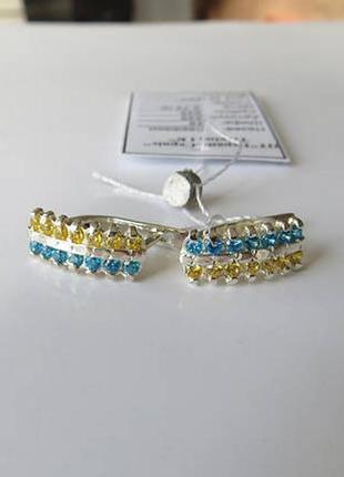 Срібні сережки