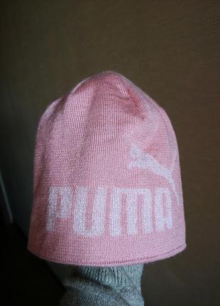 Шапка двойная осень/зима бренд puma s