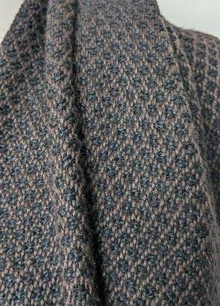 Шарф у принт ромби pedsa pery альпака