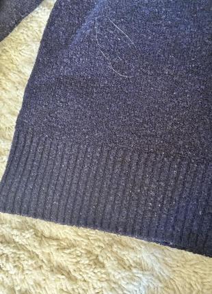 Темно-синій светр stradivarius4 фото