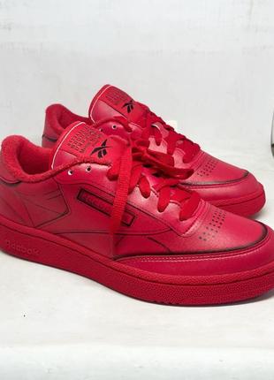 Кроссовки ( оригинал) 👉reebok club c tl maison margiela vector red  ho2408.