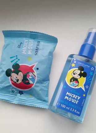 🔥 розпродаж 🔥 детский подарочный набор для мальчиков disney mickey mouse туалетная вода мыло