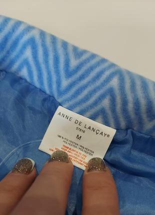 Флисовая рубашка, пальто anne de lankay голубого цвета 46-507 фото