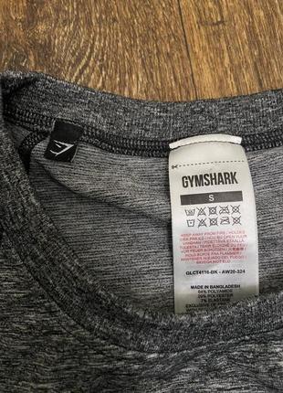 Стильный спортивный рашгард кофта кроп топ gymshark7 фото