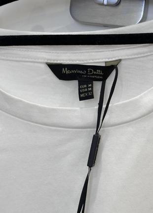 Чорна футболка massimo dutti, размер м2 фото