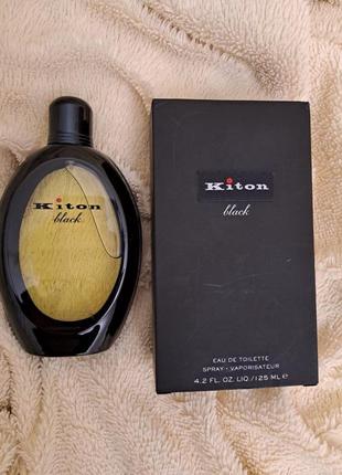 Туалетна вода kiton black, 125 мл1 фото