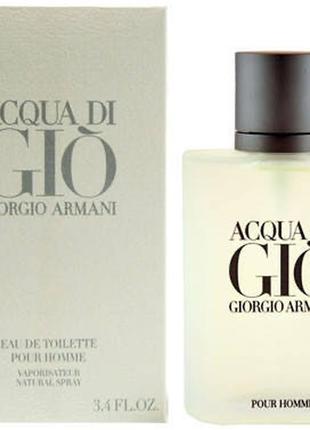 Чоловіча туалетна вода giorgio armani acqua di gio pour homme1 фото