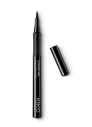 Підводка kiko milano ultimate pen long wear eyeliner. підводка кіко мілано