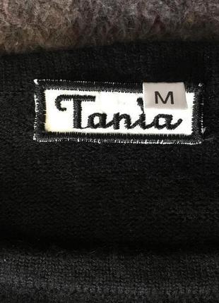 Кашемировое черное платье tania. размер m.4 фото