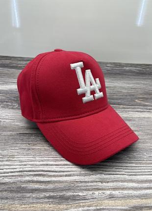 Кепка бейсболка тракер la червона сіра