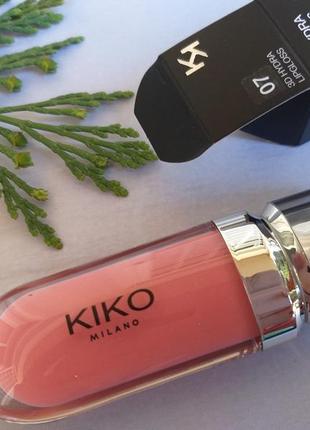 Kiko milano блиск для губ з ефектом збільшення об'єму 3d hydra lipgloss 073 фото