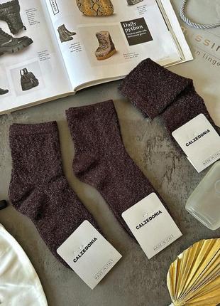 Стильні шкарпетки з люрексом від calzedonia.2 фото
