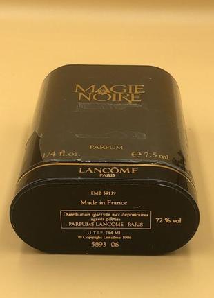 Magie noire lancome 7,5ml parfum4 фото