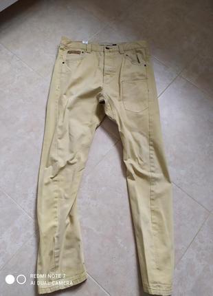 Брюки skinny carrot topman