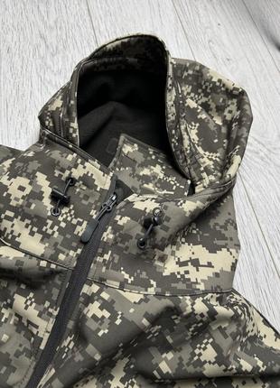 Тактическая зимняя софтшелл куртка magcomsen размер хл 5.1110 фото