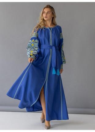 Вышиванное платье волшебное