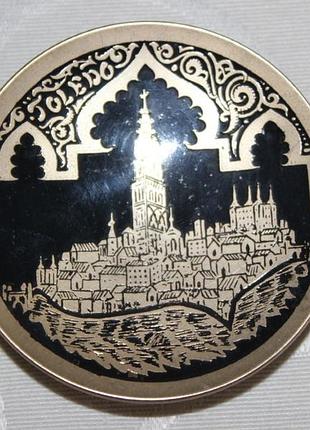 Тарелка чеканка.