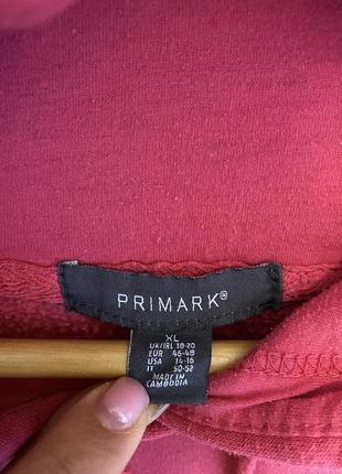 Базове стильне рожеве худі l-xl, primark4 фото