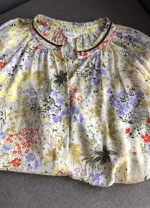 Блуза peruna блуза в квіти блуза батал4 фото