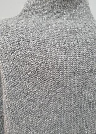 Шерстяной удлиненный свитер туника.5 фото