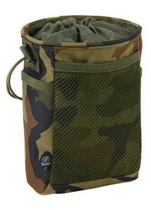 Сумка підсумок для скидання магазинів brandit molle pouch tactical 20 x 13 x 8 см камуфляж (8046-10)