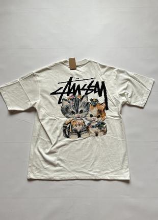 Футболка stussy cat tee