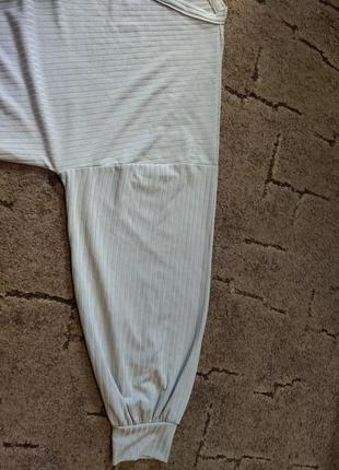 Платье халат туника рубчик 4