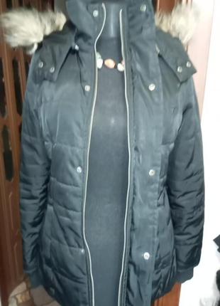 Куртка с капюшоном,деми,черная,р.sка,50,48,46,китай,ц.390 гр5 фото