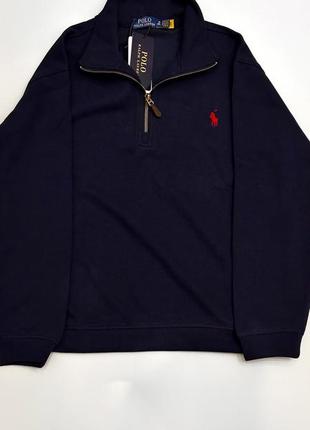 Polo ralph lauren бавовняний светер чоловічий синій / чорний