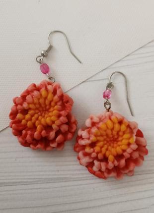 Серьги из полимерной глины