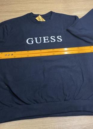 Свитшот большого размера из флиса guess4 фото