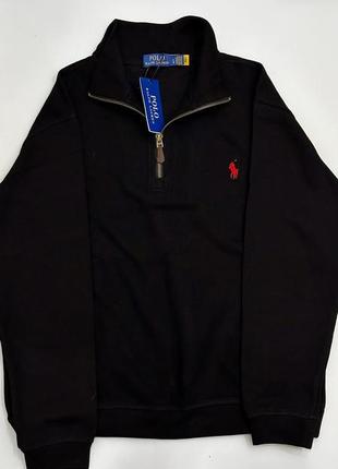 Polo ralph lauren бавовняний светер чоловічий синій / чорний